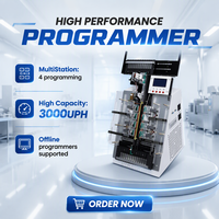 Programmeur IC automatique de bureau 12 tubes, sans source d'air, 3000 UPH SOP150 SSOP150 SOP210 SSOP210