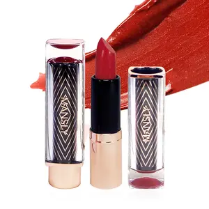 China eco friendly factory wholesale persistent deep red lipstick HENGFANG bestseller beauty brand color