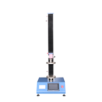 Machine d'essai de traction de bureau, petite capacité, machine d'essai universelle à colonne unique, conforme aux normes ISO 527 ASTM D638