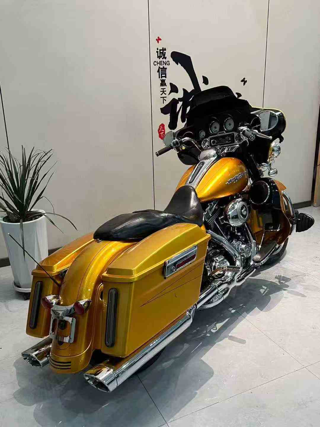harley motorcycle gasoline