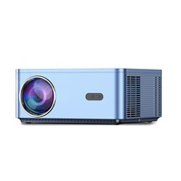 Projecteur intelligent Android 1080P pour home cinéma 2026, 400 lumens ANSI, design portable, diffusion d'écran 5G/WiFi pour usage mobile et bureautique