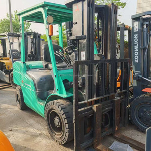 Carretilla elevadora diésel japonesa Mitsubishi FD30 de 3,5 toneladas con fuente de alimentación manual de gran rendimiento, nueva marca, precio Chino usado en venta - Product Image 5