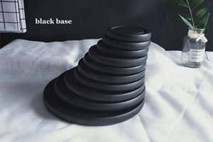 Cupola di Vetro con Base in Legno di Noce <span class=keywords><strong>Scuro</strong></span> per <span class=keywords><strong>Arredamento</strong></span> Casa - Product Image 5