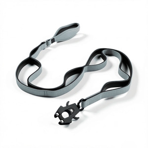 Nouvelle laisse pour chien à dégradé de couleurs, en nylon, anti-traction, réglable, amortissante, ODM OEM, logo personnalisé, pour les activités de plein air des chiens - Product Image 2