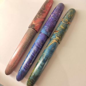 Stylo plume 9058 haut de gamme avec plume en iridium, léger, en bois stabilisé, souvenir - Product Image 2