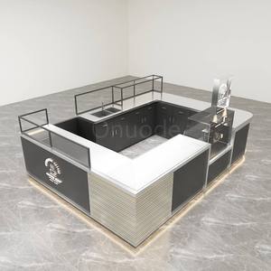 Kiosque de café et de snacks pour centre commercial à vendre – Design écologique, matériaux durables et personnalisables, acier inoxydable, recyclable, facile à nettoyer, sur mesure - Product Image 6