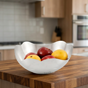 Corbeille à fruits moderne en acier inoxydable écologique, organisateur suspendu pliable polyvalent pour la maison et la cuisine, support de rangement pour vin et café - Product Image 2