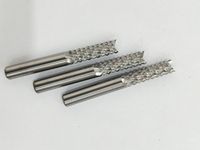 1/8 tungstène acier gravure fraise en bout grossière maïs fraise ODM/OEM PCB fraise Gong couteau pour Circuit imprimé