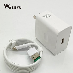 Cargador Turbo Rápido USB de 80W para Xiaomi 15 14 Ultra Find X9 X8 <span class=keywords><strong>Pro</strong></span>, Adaptador de Corriente de Carga Rápida VOOC - Product Image 1