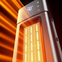 Nouveau type de chauffage humidificateur sur pied, radiateur domestique vertical, chauffage électrique rapide PTC