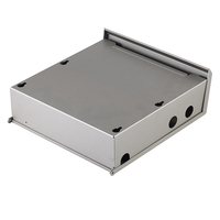 Caisson de basses audio OEM personnalisé Récepteurs de puissance monobloc Équipement de sonorisation/boîtier de haut-parleur Boîtier en aluminium Châssis d'amplificateur