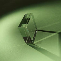 Prisme hexagonal en silice fondue guide de lumière uv en verre optique sur mesure