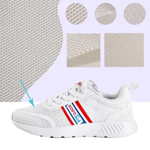 Topfabrikant 100% Polyester Dikke Fusing Stof 3d Air Mesh Spacer Stof Voor Sneakers