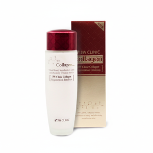 3W Clinic Cosmetics Korea K-Beauty Revitalizador DE LA PIEL Emulsión de regeneración de colágeno Iluminador Crema facial antiarrugas Loción - Product Image 2
