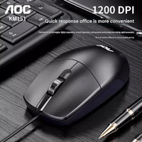 Clavier filaire AOC KM151, 104 touches, USB 2.0, clavier à membrane, faible bruit, résistant aux éclaboussures, pour ordinateur de bureau, ordinateur portable, usage domestique et professionnel