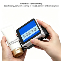 Machine de marquage portable à jet d'encre TIJ thermique haute résolution pour le codage de date, de lot et d'identification multi-industrielles sur emballages, avec réduction pour achat en gros