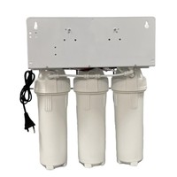 Filtre ou purificateur d'eau par osmose inverse à 5 étapes avec lampe UV sous évier, personnalisé en usine, pour la maison
