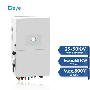 High Frequency SG01HP3-EU 25kw 30kw 40kw 50kw Deye Inverter Solar Inverters For Home Power Support