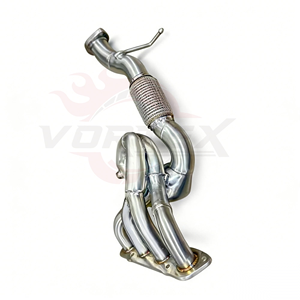 Collecteur d'échappement haute performance Vortex pour Mazda 3 Axela 2.0 2014-2019 en acier inoxydable, kit de collecteur de course 4-2-1 - Product Image 4