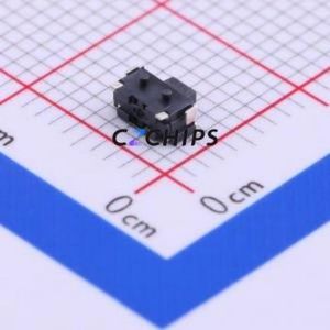 1TS003BBB-1900-3503B-CT Tactile Switch SMD,1.8x4.6mm Switch Single Pole Single Throw Rectangle Button 1.9N Horizontal Mount - Product Image 2
