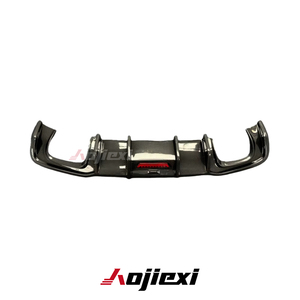 Diffusore Posteriore in Fibra di Carbonio Stile AK di Alta Qualità con Luce per <span class=keywords><strong>Audi</strong></span> A3 <span class=keywords><strong>8V</strong></span> Sline S3 RS3 LCI 2017-2020 - Product Image 2