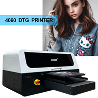 Imprimante jet d'encre numérique textile A2 DTG 4060 pour chaussettes, t-shirts, coton, soie, laine, machine d'impression DTG