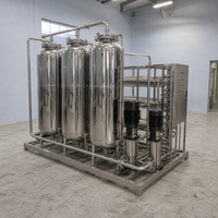 Réservoir sous pression industriel en acier au carbone avec filtre mécanique à sable de quartz, productivité de 5000 L/heure, garantie 1 an, pour électrolyse