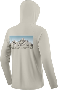 Traje de Pesca con Capucha y Protección Solar UPF 50+ Personalizado con Logotipo, Poliéster y Spandex, Elástico en 4 Direcciones, Ligero, para Pescadores - Product Image 2