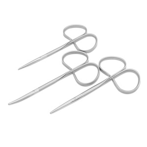 Ciseaux à paupières Yjianmei à tête droite en acier inoxydable, outil de chirurgie des double paupières, usage esthétique - Product Image 3