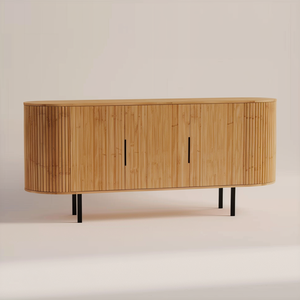 <span class=keywords><strong>Scandinavian</strong></span> Tủ TV tối giản với Bộ Bàn cà phê sang trọng, phòng khách hiện đại hộ gia đình Retro tre gỗ màu Tường đơn vị - Product Image 2