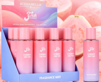SCENABELLA Série Fraîche Brume Parfumée Écologique Florale et Fruitée 250ml - Spray Corporel Longue Durée pour Femme