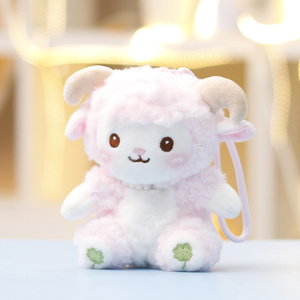 Cute Plush Sheep Doll Cartoon Lamb <strong>Keychain</strong> Girl Gift <strong>Bag</strong> Pendant <strong>Keychain</strong> Small Pendant - Product Image 4