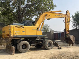 Excavadora de ruedas usada Hyundai R210W -7, venta 210W-7, 210W-9, precio barato, 2017 - Product Image 2