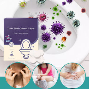 Oem 도매 화장실 청정제 용해성 발포성 화장실 태블릿 냄새 제거 청소 화장실 폭탄 - Product Image 3