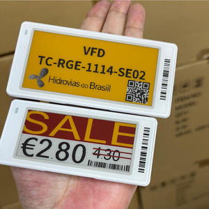 Étiquettes de prix électroniques à encre électronique, affichage numérique, système EAS, ESL, ERP et POS pour supermarché, avec serveur local Cloud BLE. - Product Image 1