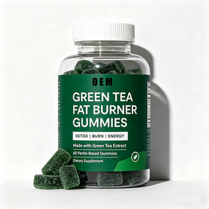 Bonbons gélifiés Bencaohong Beauty Support à l'extrait de thé vert, brûleur de graisse, santé intestinale, pour adultes, végétariens, non destiné aux femmes enceintes - Product Image 1