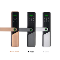 Usine OEM Haute Sécurité Rfid Carte Mot de Passe Code Électrique Numérique Serrure De Porte Intelligente D'empreintes Digitales Tuya Ttlock App