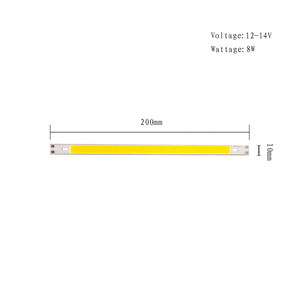 12V 8W <span class=keywords><strong>COB</strong></span> <span class=keywords><strong>LED</strong></span> Strip Đèn 12Cm Thanh Ánh Sáng Bóng Đèn Màu Xanh Lá Cây Màu Xanh Đỏ Trắng Màu Sắc Cho Xe Ô Tô Bay Không Người Bay Chiếu Sáng 200*10Mm Dải <span class=keywords><strong>LED</strong></span> <span class=keywords><strong>COB</strong></span> <span class=keywords><strong>Chip</strong></span> - Product Image 4