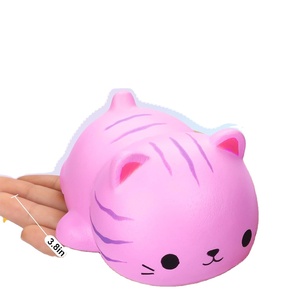 Juguetes Sensoriales Antiestrés de Gatos de Peluche de PU de Subida Lenta para Adultos y Niños - Product Image 1