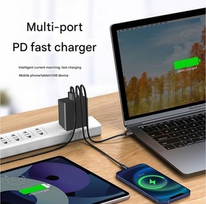 Cargador USB C de 65W para Drones DJI Neo Air 3S Mini <span class=keywords><strong>4K</strong></span> Mini 2 SE Avata 2 Mavic 3, MacBook, Laptop, Steam Deck, Cargador Rápido PD GaN de 65W - Product Image 6