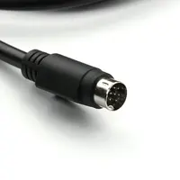 8 Pin мини Din кабель к Rca кабель видео Din 10 Pin до 3 Rca видео плоский кабель Av кабель 10 Pin мини Din