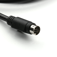 Mini-DIN zu RCA Kabel Mini-DIN AV-Kabel 2021 China-Herstellung 8-Pin 9-Pin 10-Pin Gold Polybag Audiokabel Unterstützt Geflechtung 1000 Stück
