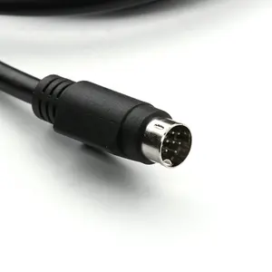 8 دبوس وصلة بسنون صغيرة إلى كابل Rca الفيديو الدين 10 دبوس إلى 3 Rca فيديو كابل شقة كابل Av 10 دبوس وصلة بسنون صغيرة