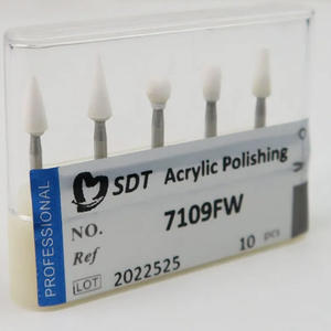 Fresa Dentale 7109FW FG di Alta Qualità, Pietra Bianca, per Lucidatura Compositi, Vendita Calda, Accessorio con Frese Diamantate - Product Image 3