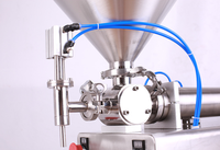 Machine de remplissage pneumatique à tête unique en gros d'usine pour verre de boisson de ketchup de beurre d'arachide de pâte crème cosmétique de 10-100mm