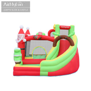 Toboggan gonflable de château de Noël d'<span class=keywords><strong>occasion</strong></span> intérieur unisexe pour les enfants pour les fêtes de fin d'année et autres festivals - Product Image 4