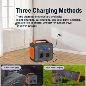 Meilleure station d'alimentation portable d'urgence 220V 1000W, station de camping portable à alimentation solaire 2000W - Product Image 4