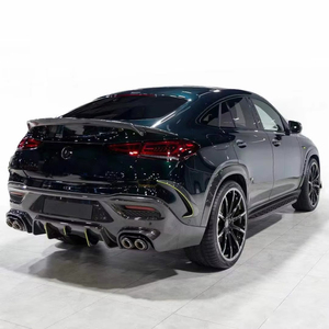 Pièces automobiles en fibre de carbone sèche pour Mercedes-Benz GLE <span class=keywords><strong>63</strong></span> Coupé, kit carrosserie style B pour mise à niveau, lèvre avant, aileron de passage de roue - Product Image 3