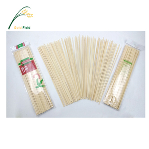 accesorios de fiesta ecológicos de bambú brochetas de fruta de <span class=keywords><strong>carne</strong></span> y palos de cóctel con tubo de pvc - Product Image 5