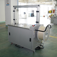 Machine d'emballage automatique à grande vitesse KZ-101A Max W800mm H600mm pour sangles PP, machine à cerclage électrique pour cartons d'entrepôt